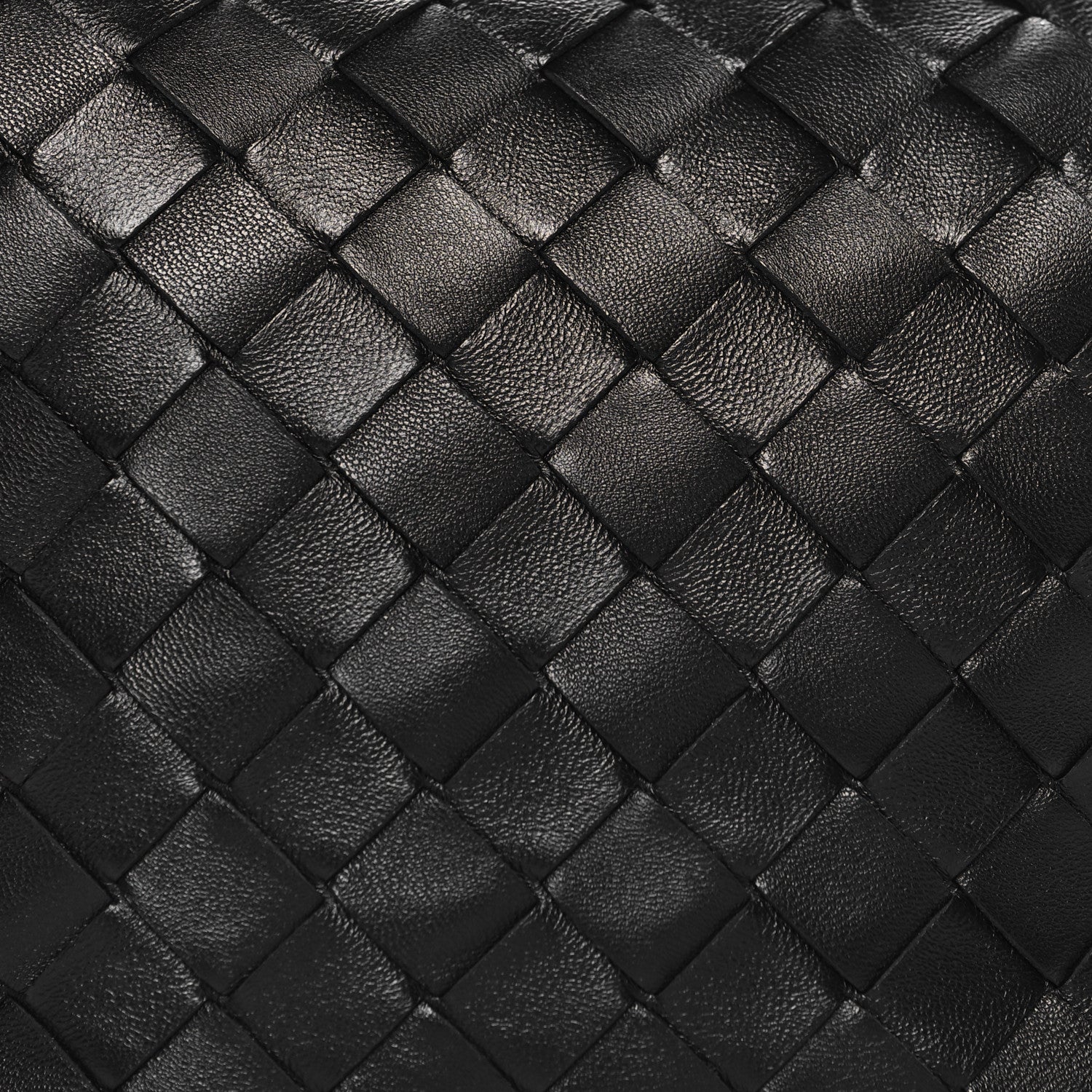 Bottega Veneta Calfskin Nappa Intrecciato Mini Wallace Black 8 of 10