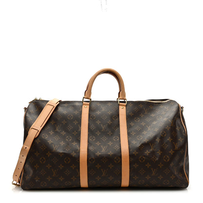 Louis Vuitton LOUIS VUITTON Monogram Keepall Bandouliere 55 1 of 15