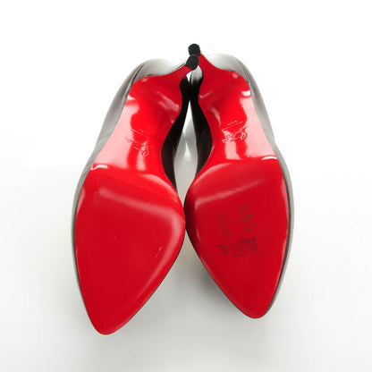 Christian Louboutin Kid Rolando 120 Pumps 41.5 Melanzana 7 of 8