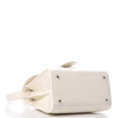 Delvaux Calfskin Mini Brillant Satchel Ivory 4 of 22