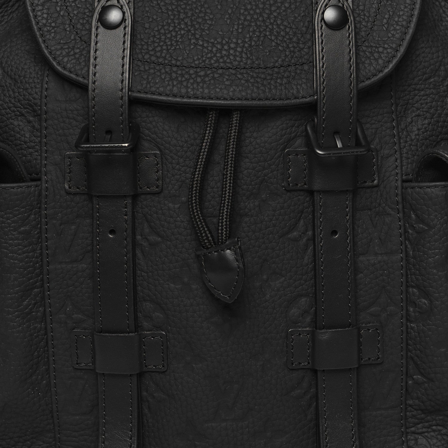 Louis Vuitton Taurillon Monogram Christopher PM Backpack Black 7 of 9