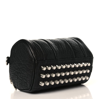 Alexander Wang Pebbled Lambskin Mini Rockie Black Rhodium Hardware 4 of 8