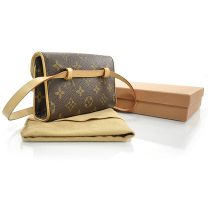 Louis Vuitton Monogram Pochette Florentine Bum Bag 3 of 9
