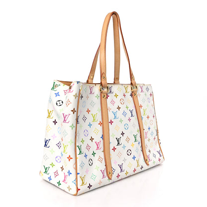 Louis Vuitton Monogram Multicolor Aurelia GM White 4 of 12