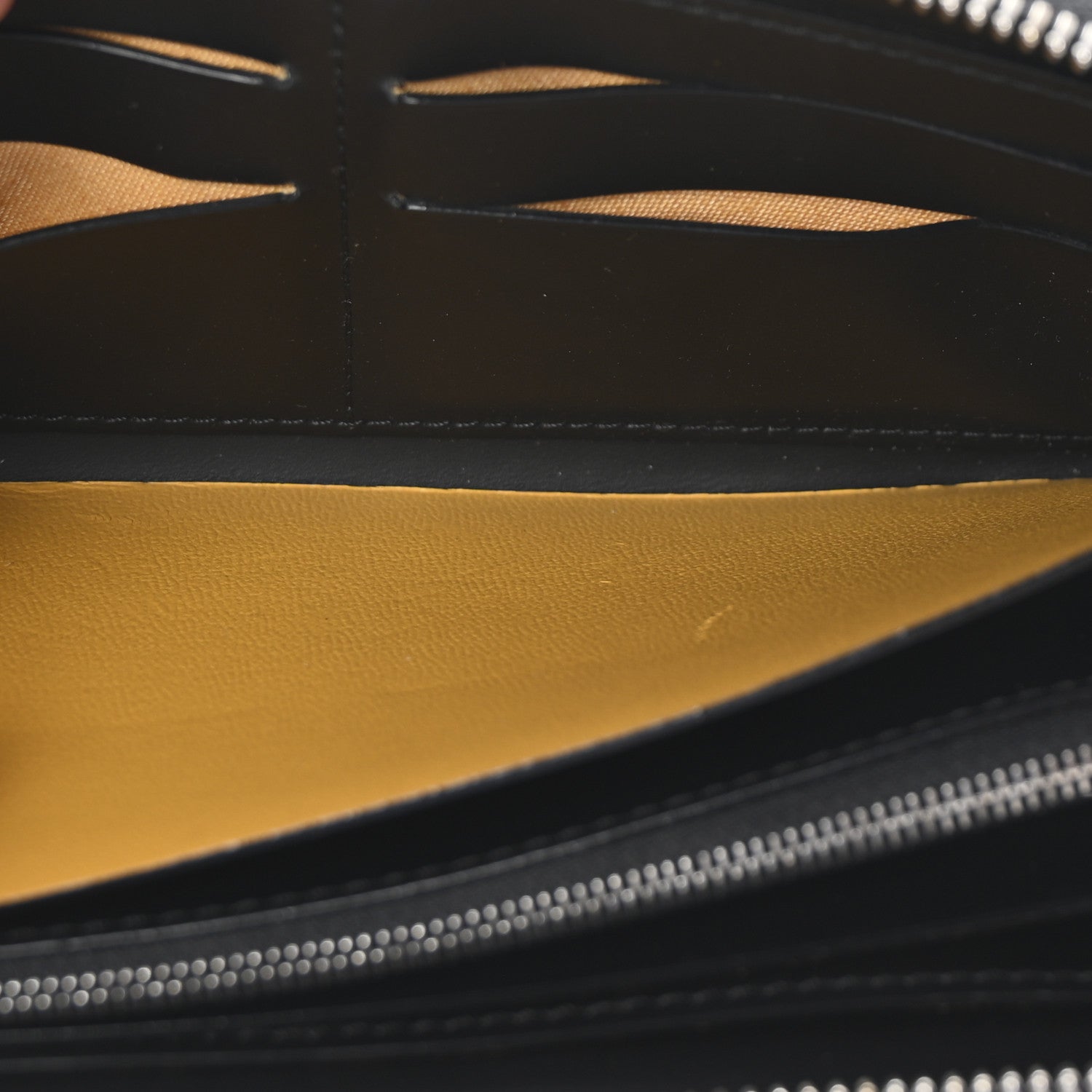 Goyard Goyardine Matignon Zip Around GM Wallet Black 5 of 7