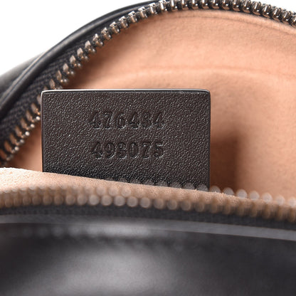 Gucci Calfskin Matelasse GG Marmont Belt Bag 95 38 Black 7 of 11