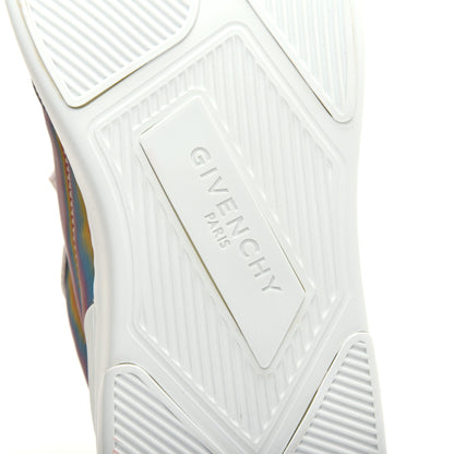 Givenchy Calfskin Wing Iridescent Low Top Sneakers 38.5 Multi 6 of 8