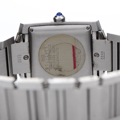 Cartier Stainless Steel 28mm Tank Francaise Automatic Watch 5 of 10
