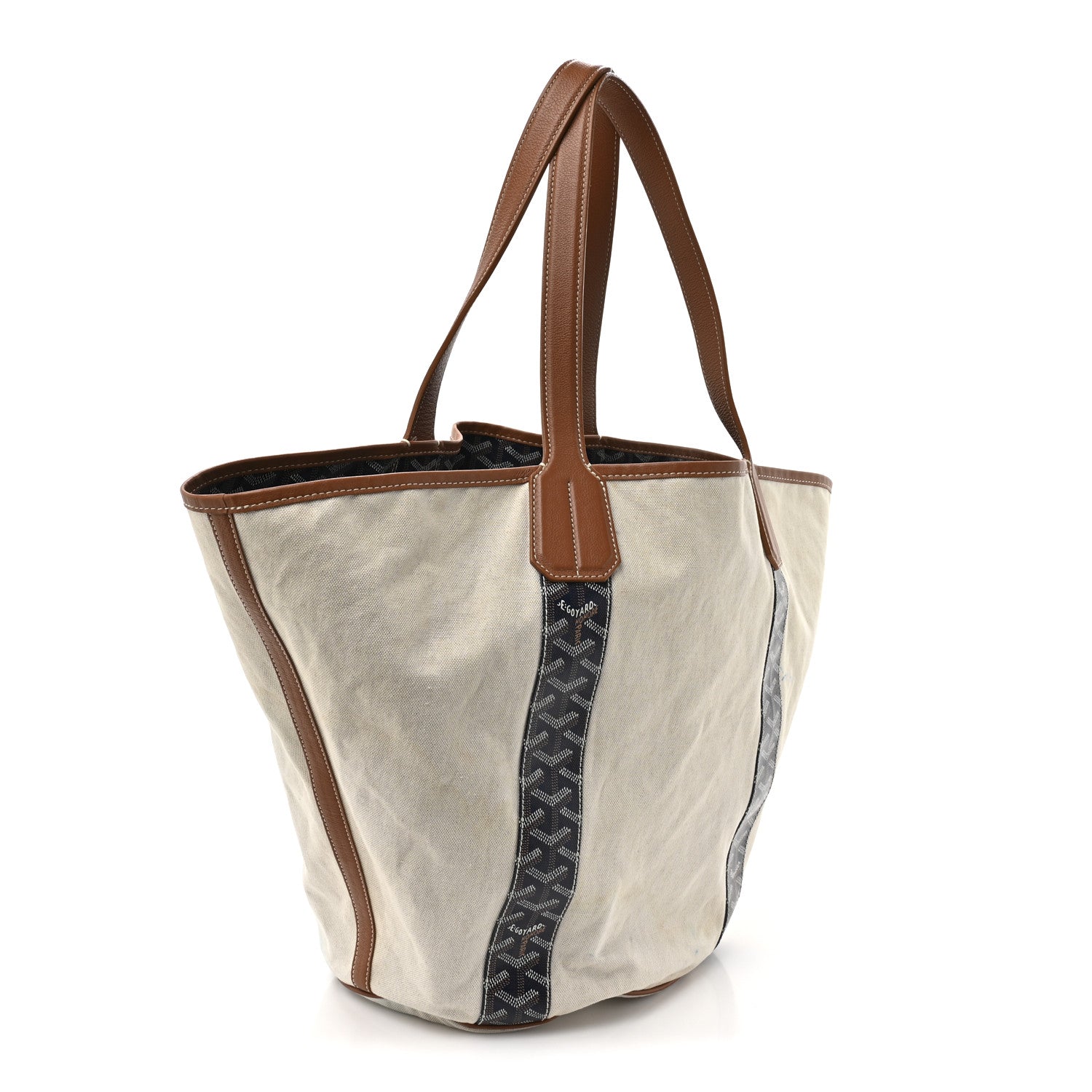 Goyard Goyardine Reversible Belharra Navy Gold 5 of 20