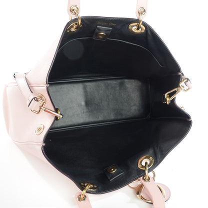 Christian Dior Bullcalf Large Diorissimo Tote Rose Poudre 5 of 8