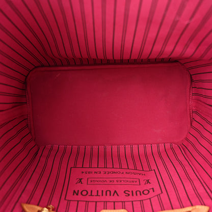 Louis Vuitton Monogram Neo Neverfull MM Pivoine 6 of 10