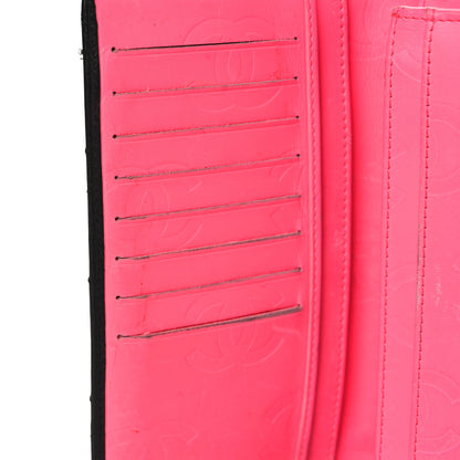 Chanel Calfskin Quilted Cambon Yen Wallet Black 10 of 13