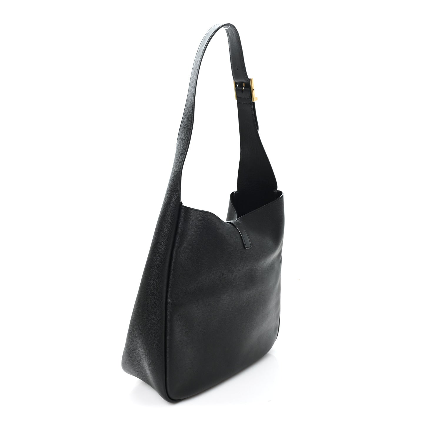 Smooth Calfskin Large Le 5 A 7 Soft Hobo Black