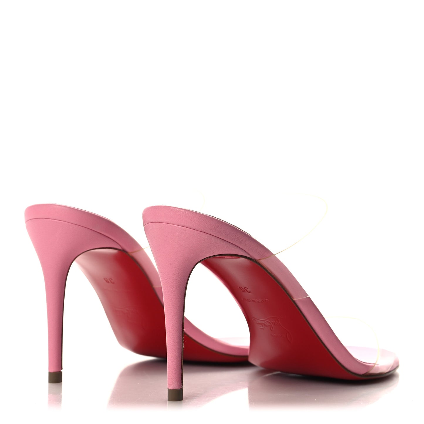Nappa PVC Just Nothing 85 Slide Sandals 36 Calipso
