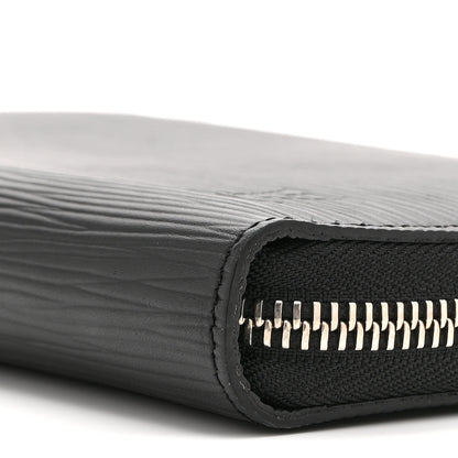 Louis Vuitton Epi Zippy Organizer Wallet Black 10 of 11