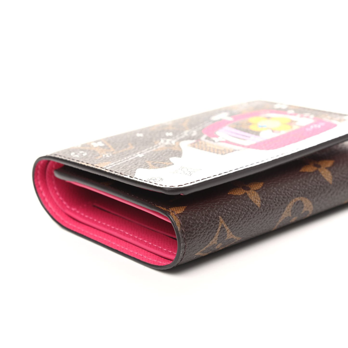 Monogram 2019 Christmas Animation Victorine Wallet Fuchsia