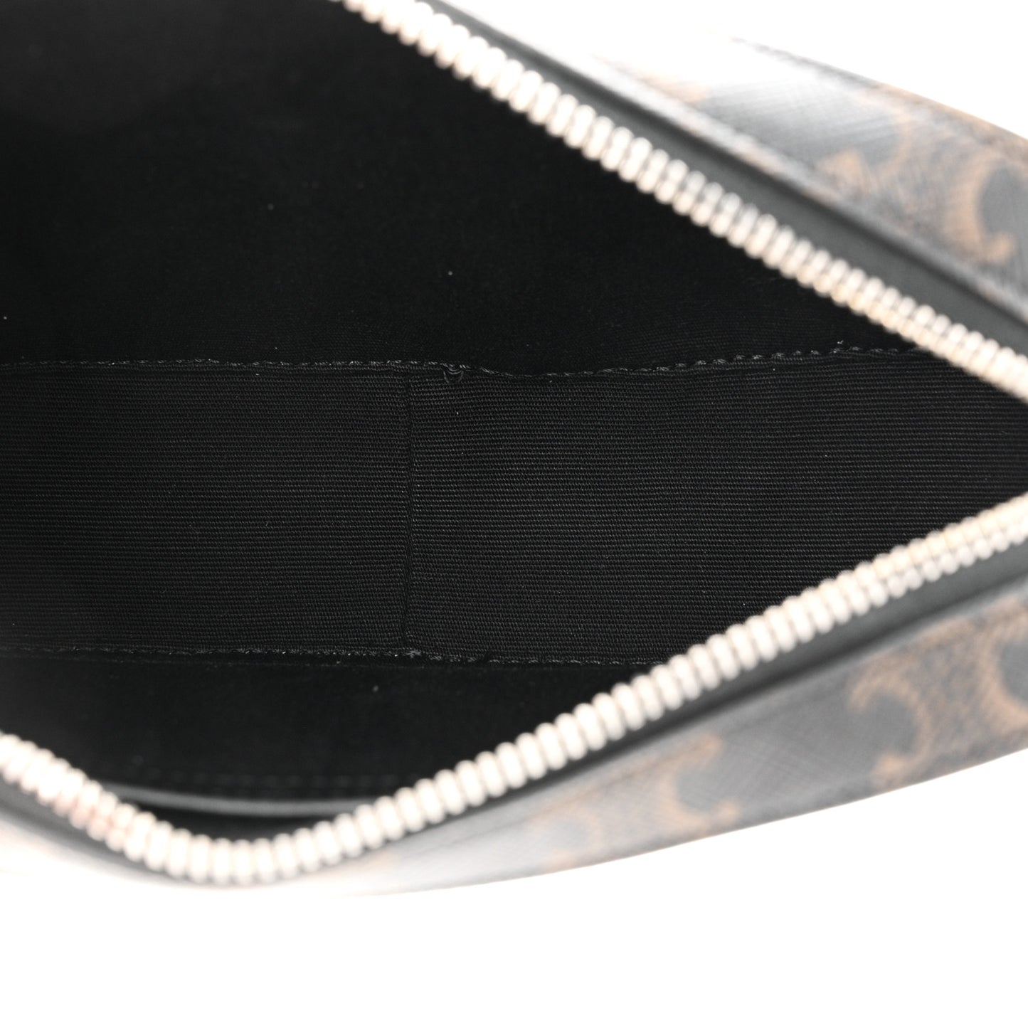 Triomphe Canvas Small Messenger Bag Black