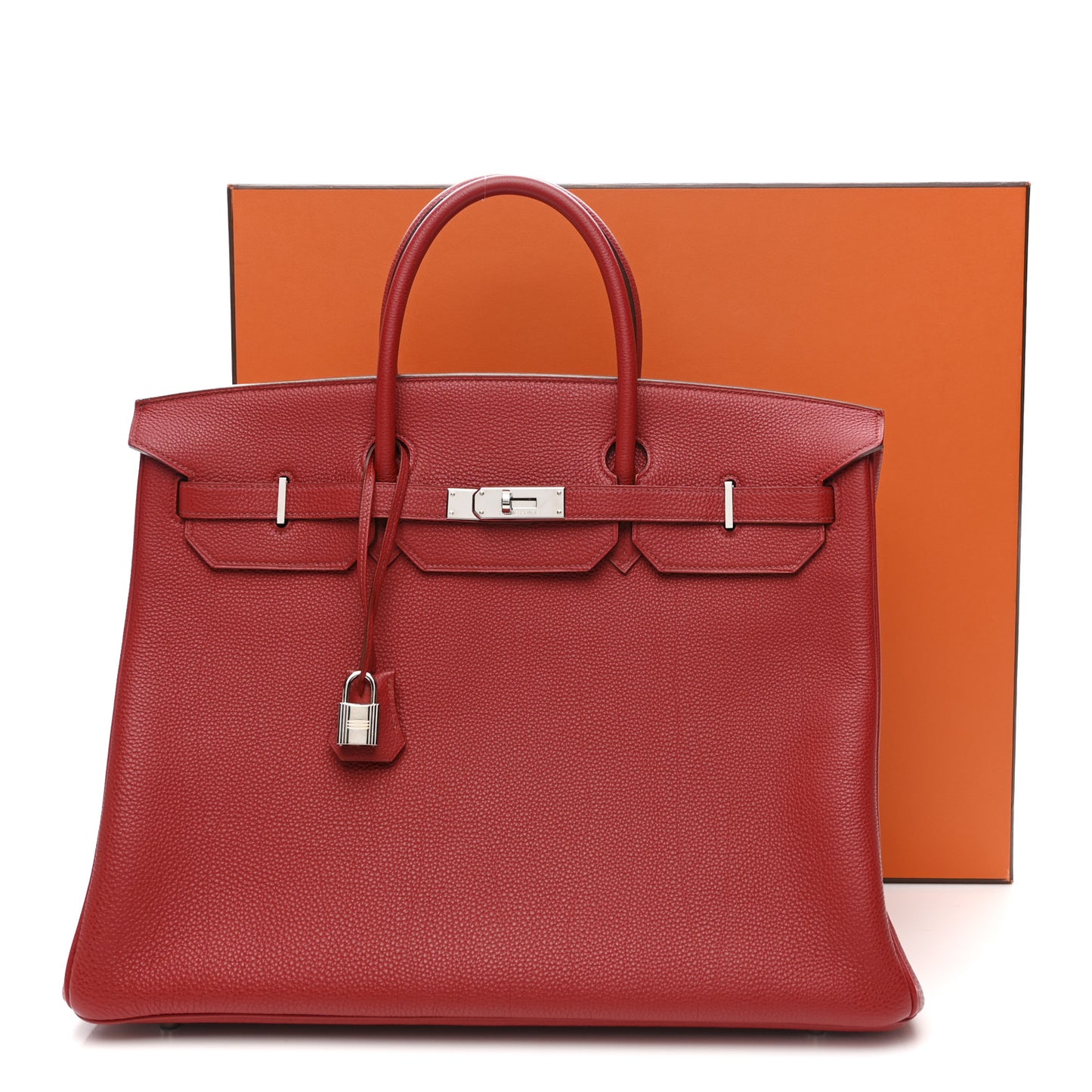 Togo Birkin 40 Vermillion