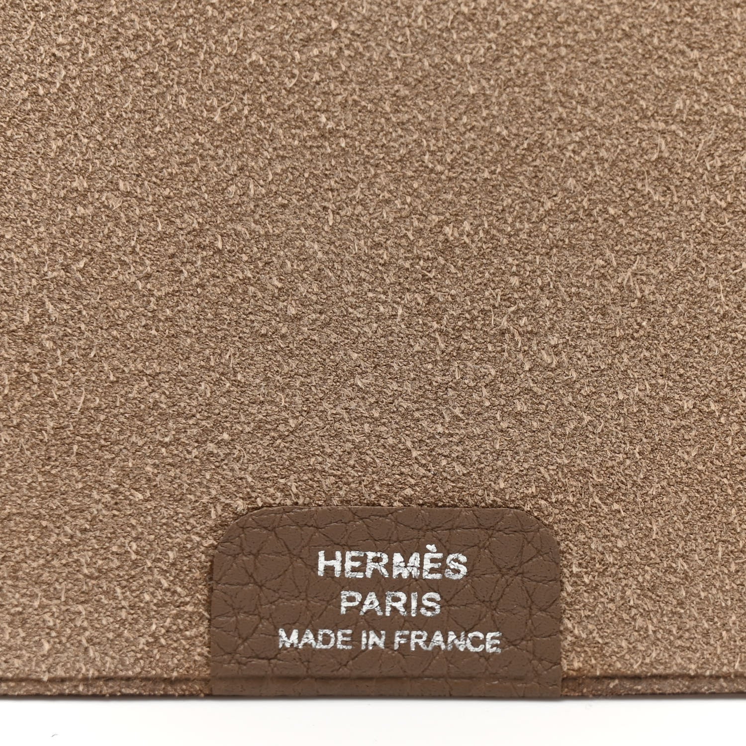 Hermes Togo Ulysse MM Notebook Cover Etoupe 6 of 7