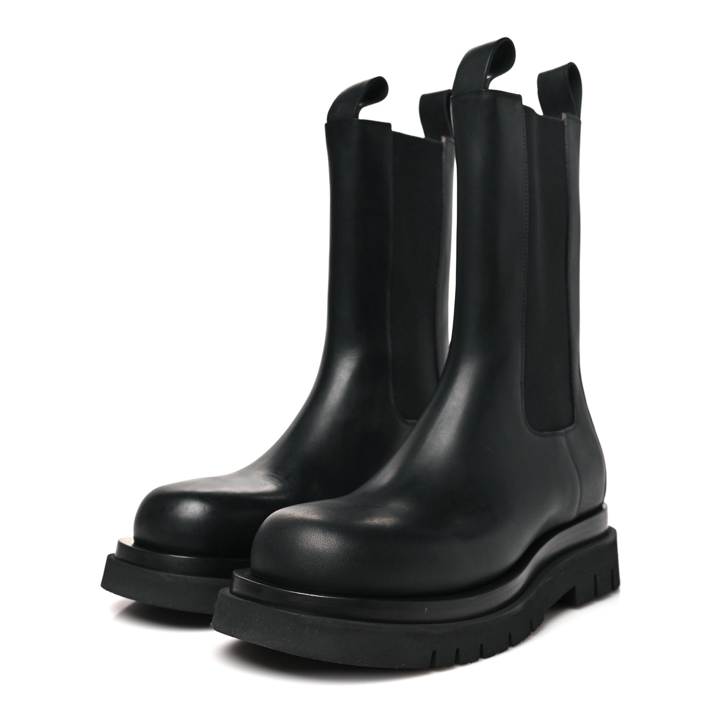 Calfskin The Lug Chelsea 55mm Boots 39 Black