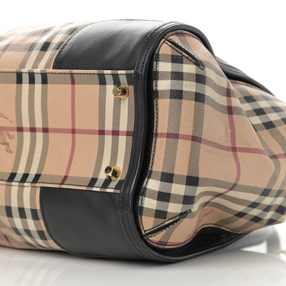 Burberry Haymarket Check Small Gladstone Chocolate 10 of 12