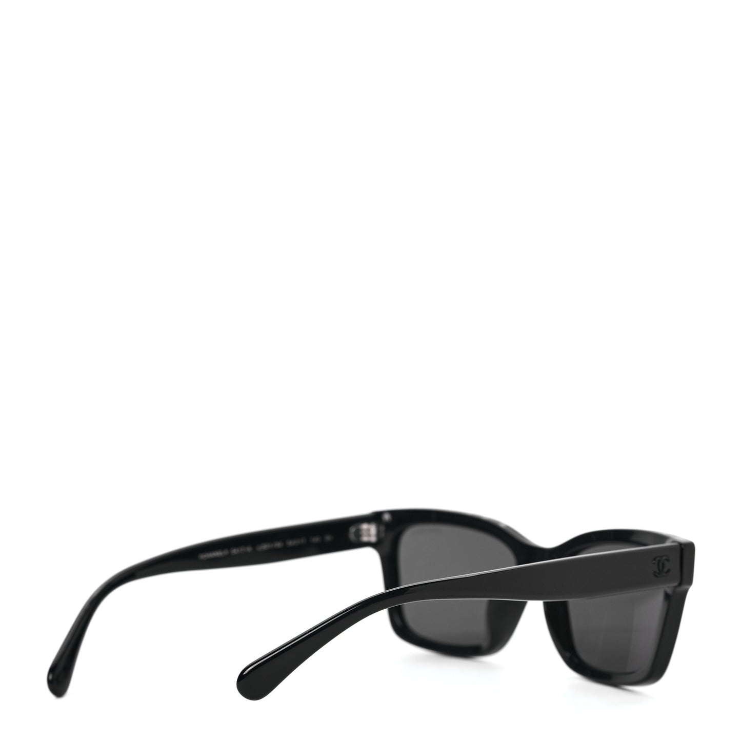 Acetate Square Sunglasses 5417-A Black