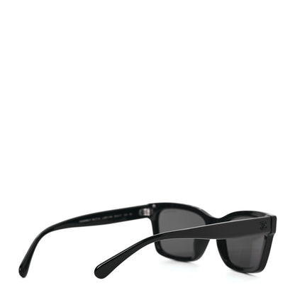 Chanel Acetate Square Sunglasses 5417-A Black 4 of 7