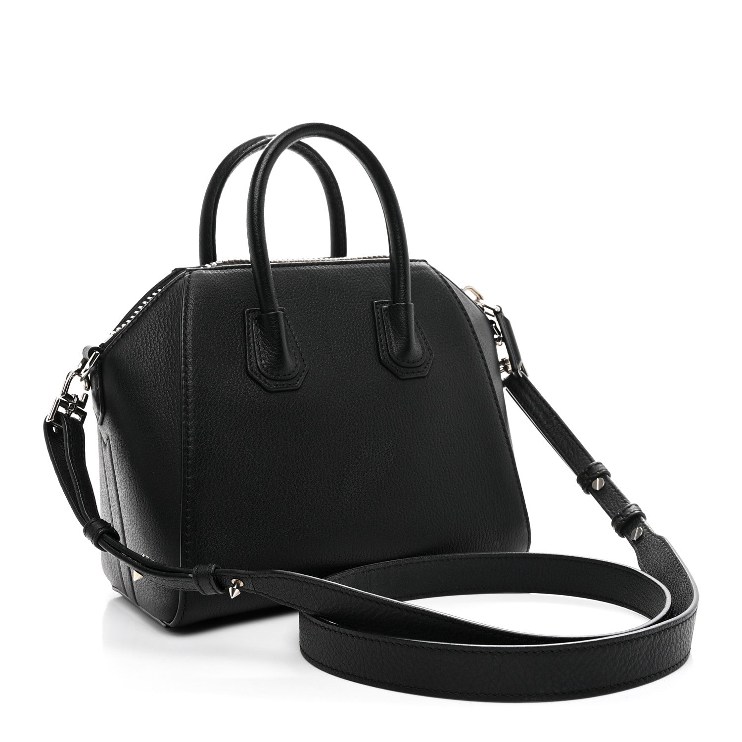 Givenchy Sugar Goatskin Mini Antigona Black 3 of 10