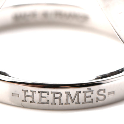 Hermes Palladium Trio Scarf Ring 3 of 4