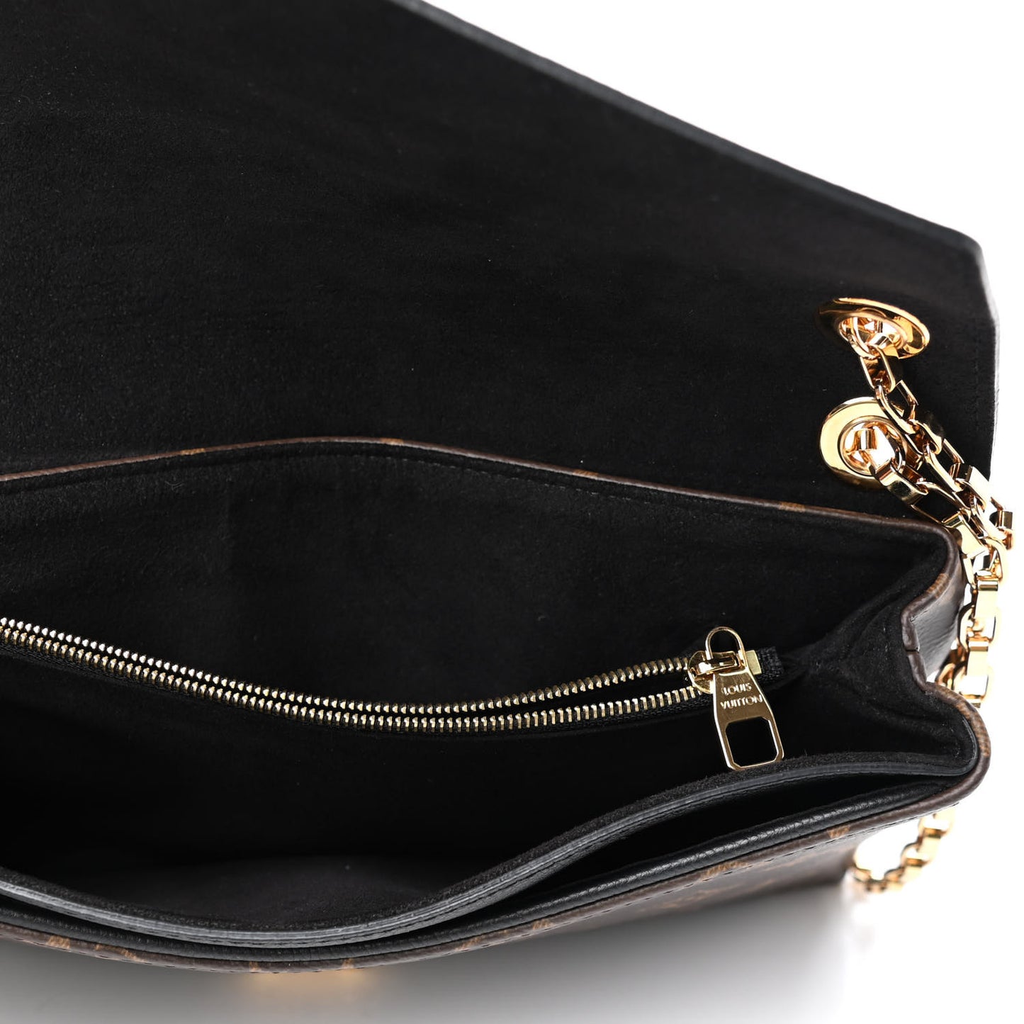 Monogram Pallas Chain Black