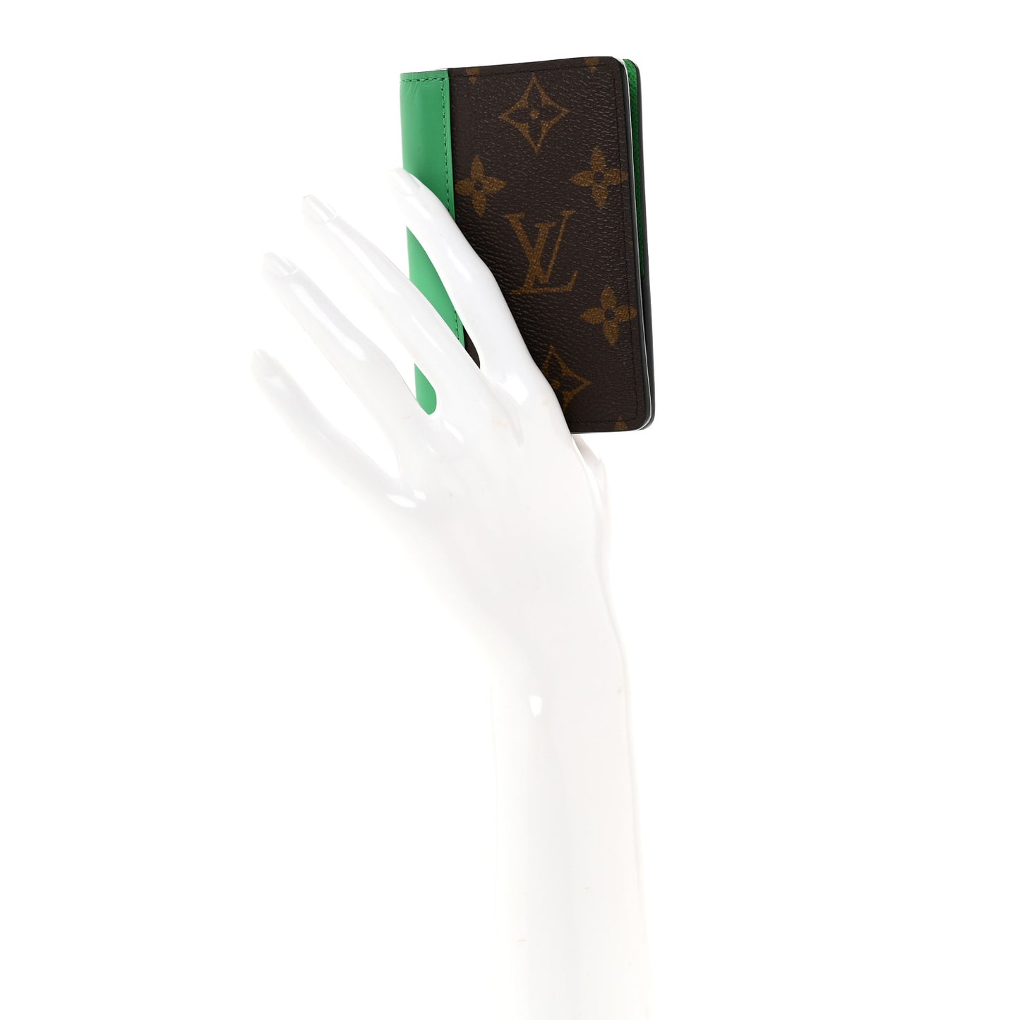Monogram Macassar Pocket Organizer NM Borneo Green