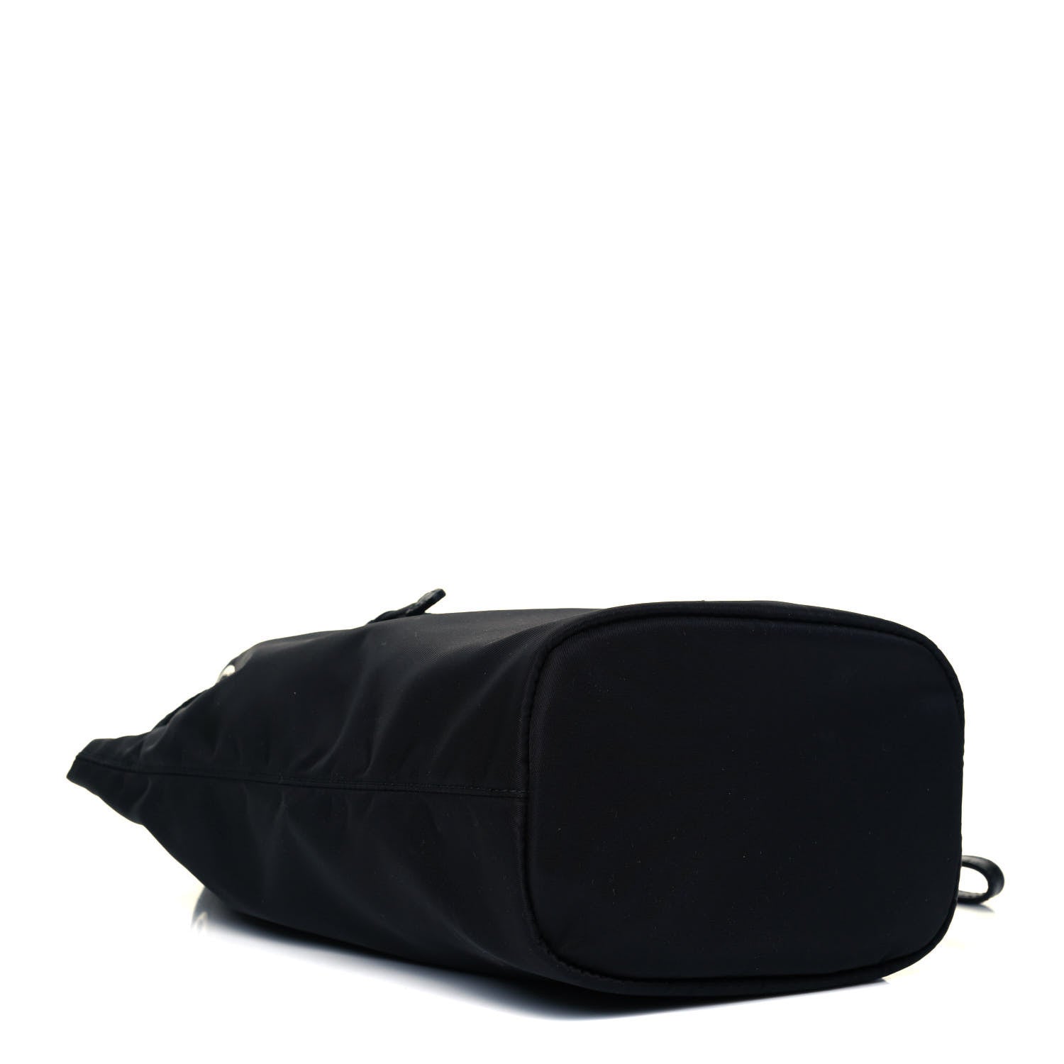 Prada Saffiano Tessuto Nylon Vela Bucket Wristlet Black 4 of 9