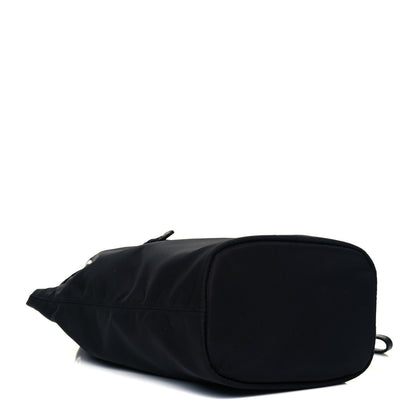 Prada Saffiano Tessuto Nylon Vela Bucket Wristlet Black 4 of 9
