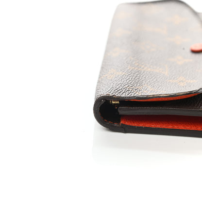 Louis Vuitton Monogram Emilie Wallet Piment 12 of 13