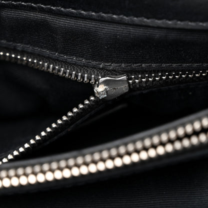 Saint Laurent Calfskin Y Quilted Monogram Medium Loulou Chain Satchel Black 12 of 22