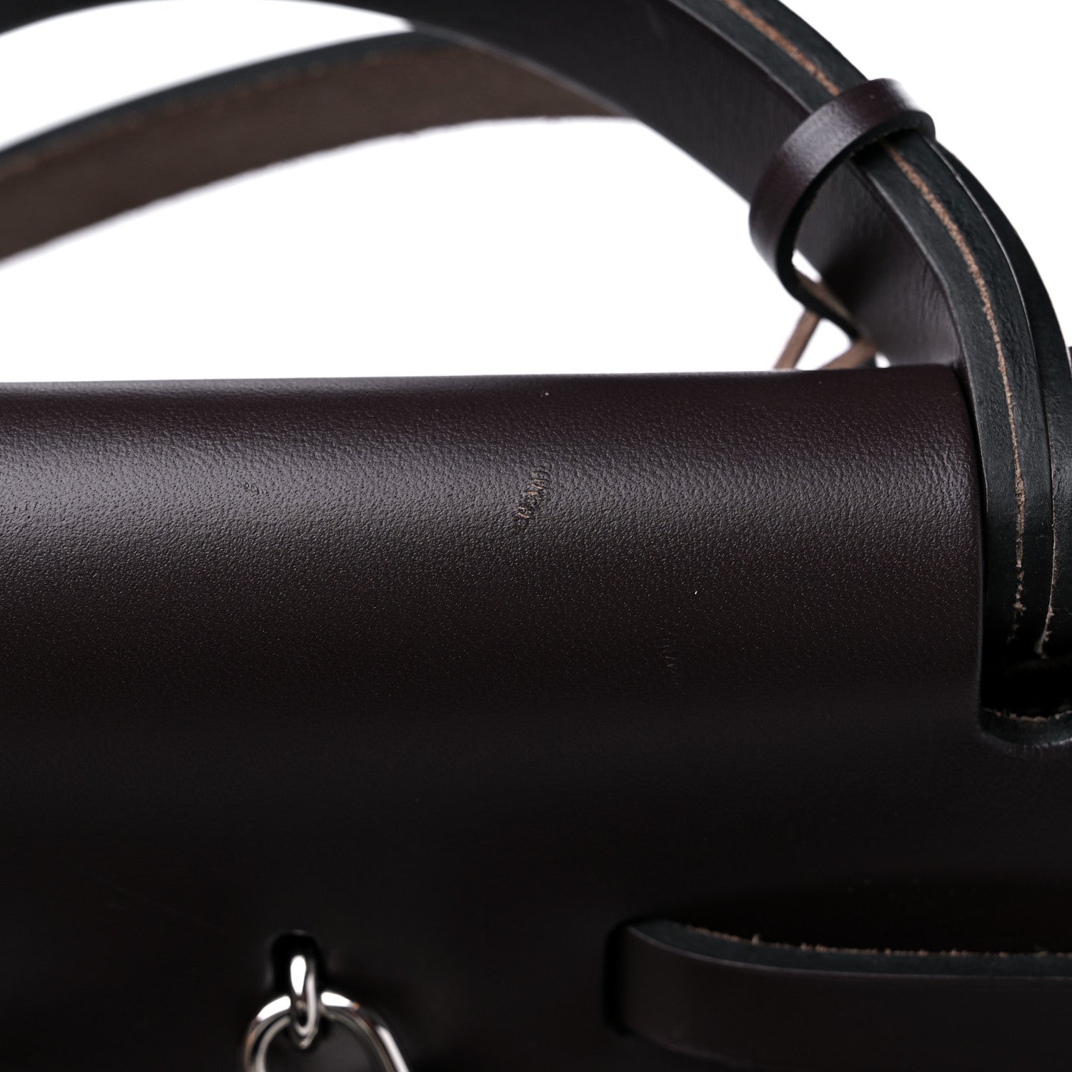 Hermes Military Toile Vache Hunter Herbag Zip Retourne Cabine Bag Ebene 14 of 14