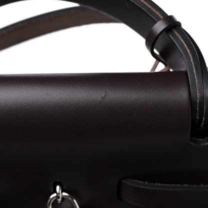 Hermes Military Toile Vache Hunter Herbag Zip Retourne Cabine Bag Ebene 14 of 14