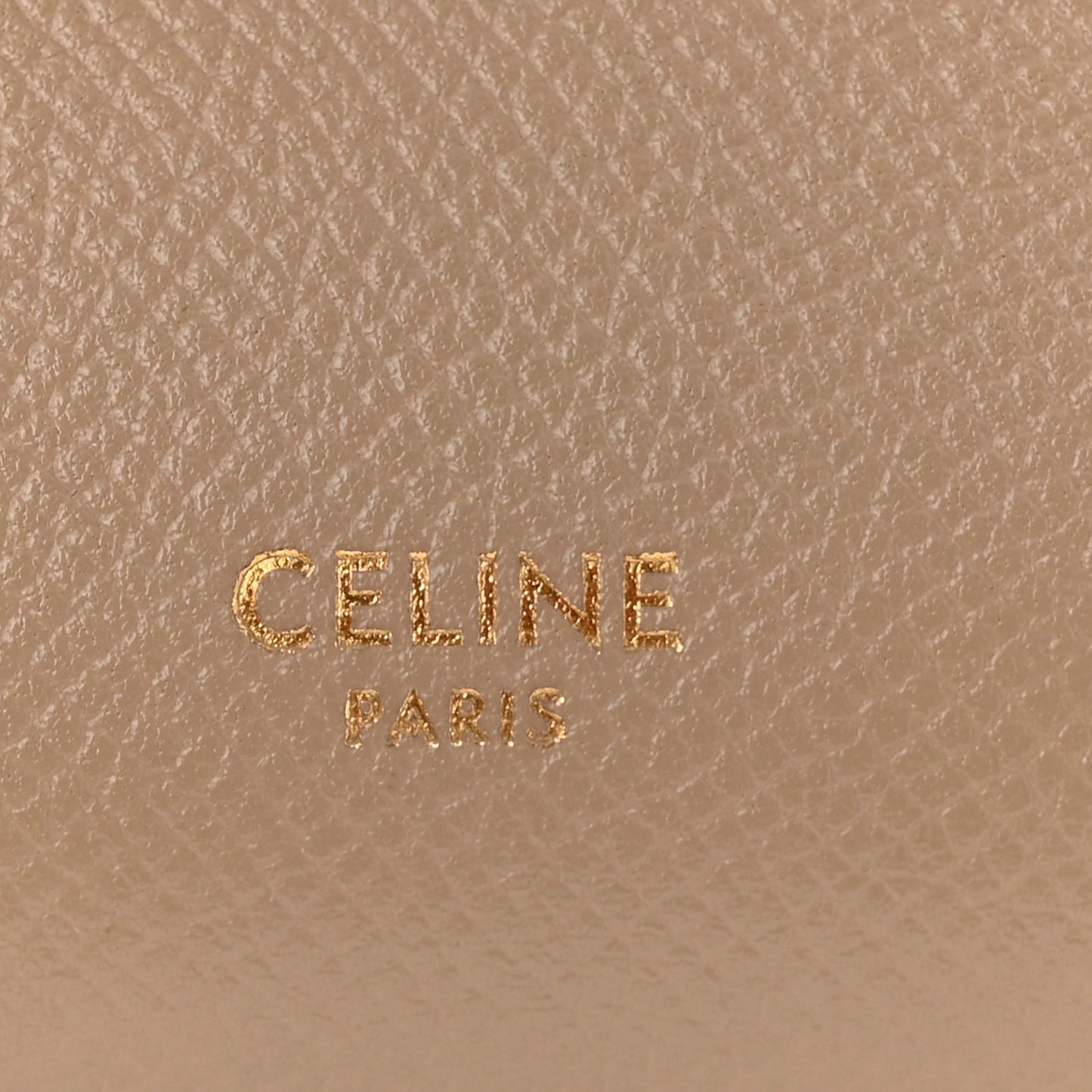 Grained Calfskin Nano Belt Bag Light Taupe
