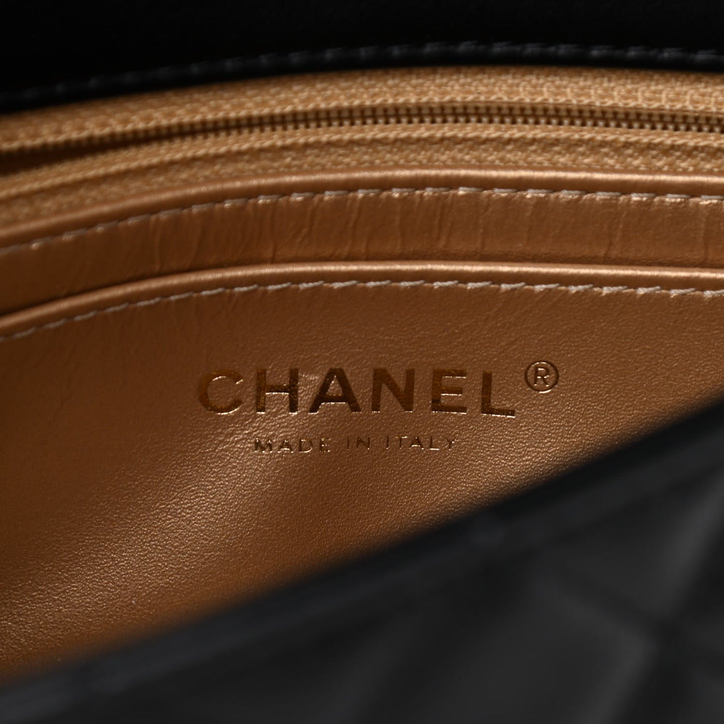 Lambskin Quilted Mini Rectangular Pearl Crush Flap Black