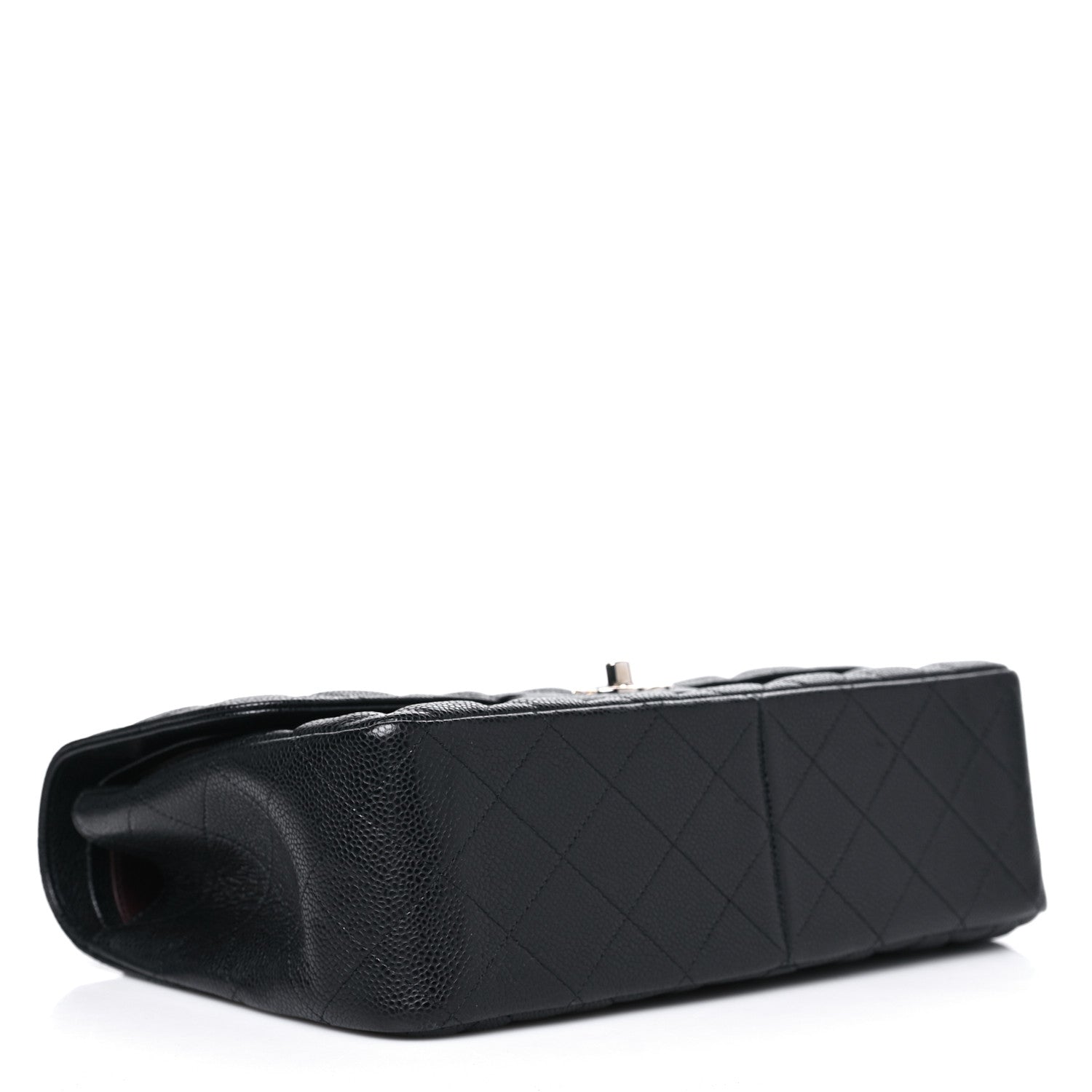 Chanel Caviar Quilted Jumbo Double Flap Black 4 of 10