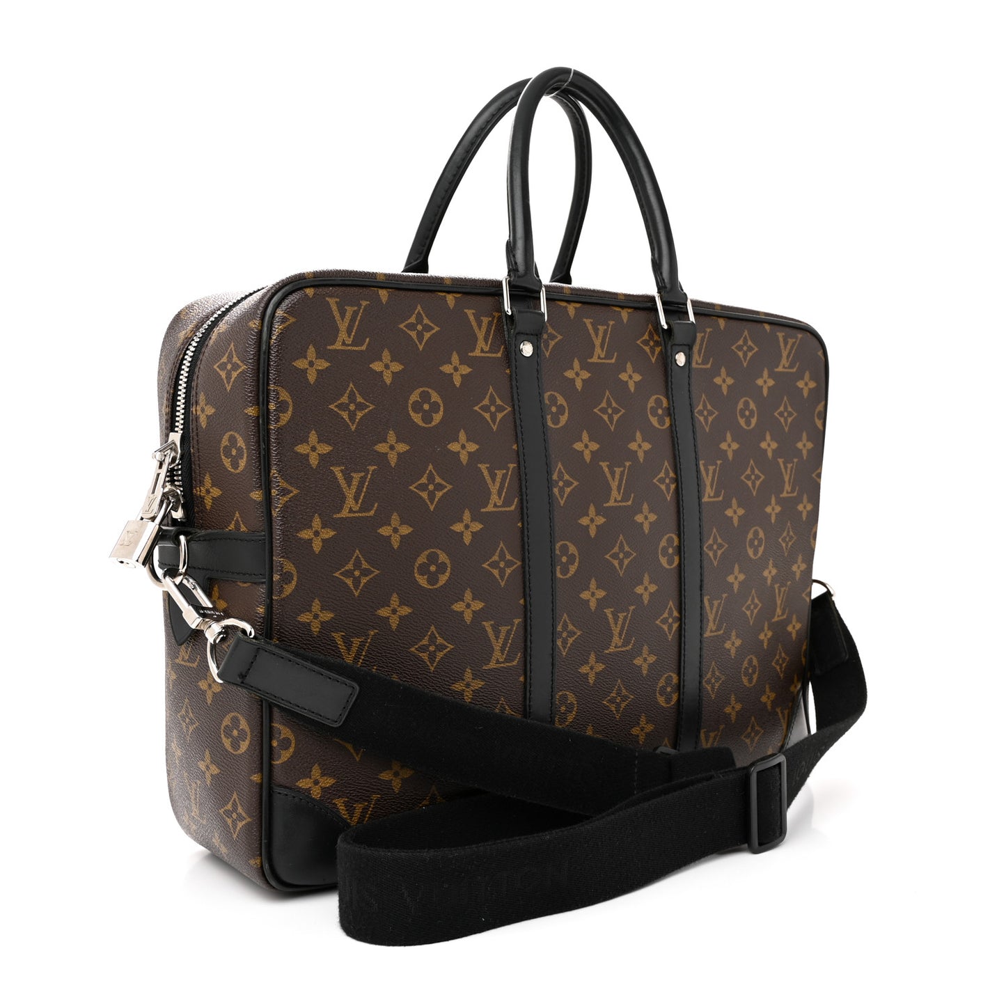 Monogram Macassar Porte-Documents Voyage GM