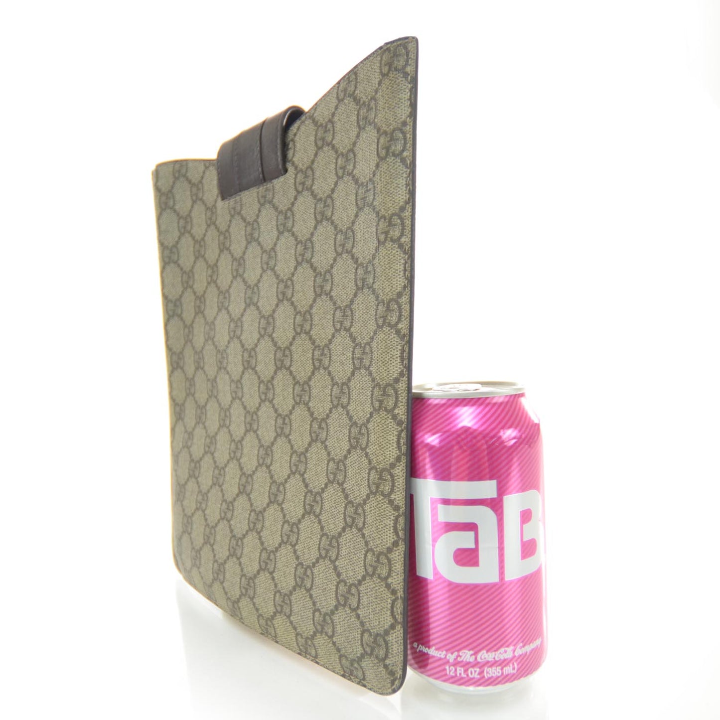 GG Plus Monogram Ipad Case Ebony