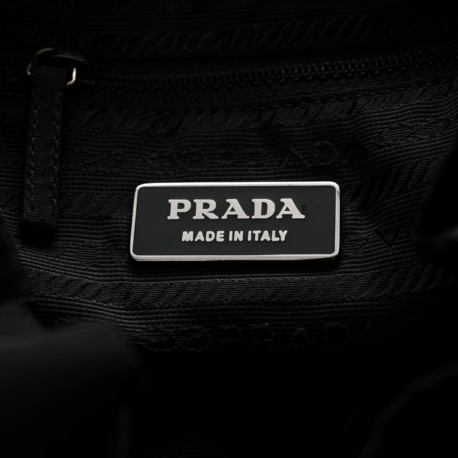 Prada Nylon Vela Large Backpack Black 7 of 14