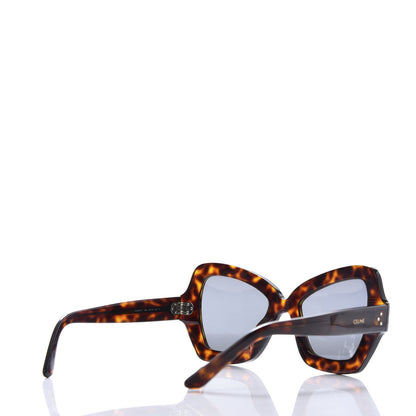 Celine Acetate Butterfly Sunglasses CL 40067I Red Havana Smoke 4 of 7