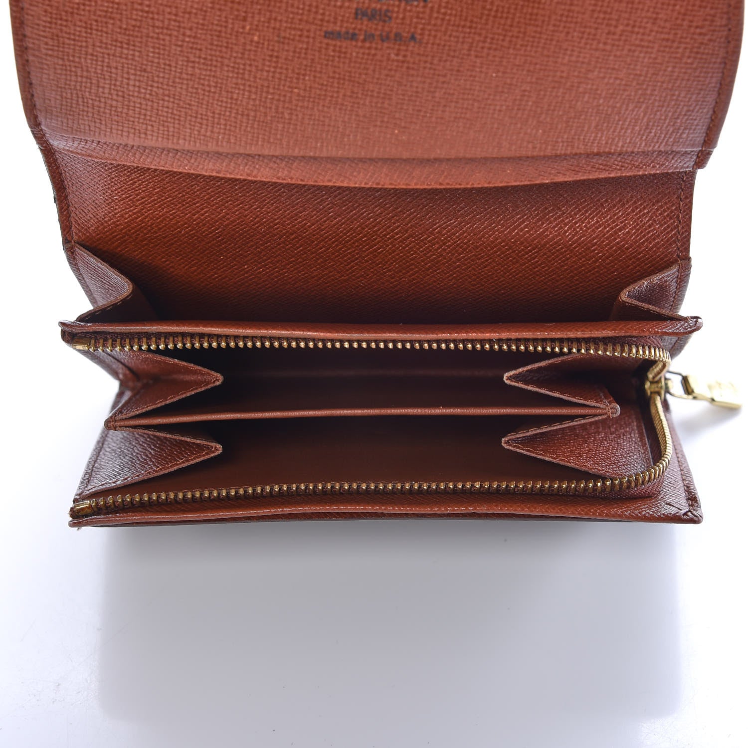 Louis Vuitton Monogram Porte-Monnaie Tresor Wallet 6 of 9
