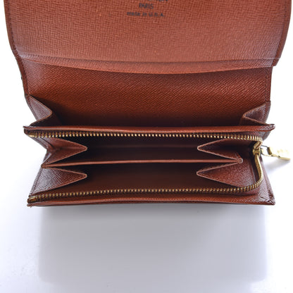 Louis Vuitton Monogram Porte-Monnaie Tresor Wallet 6 of 9