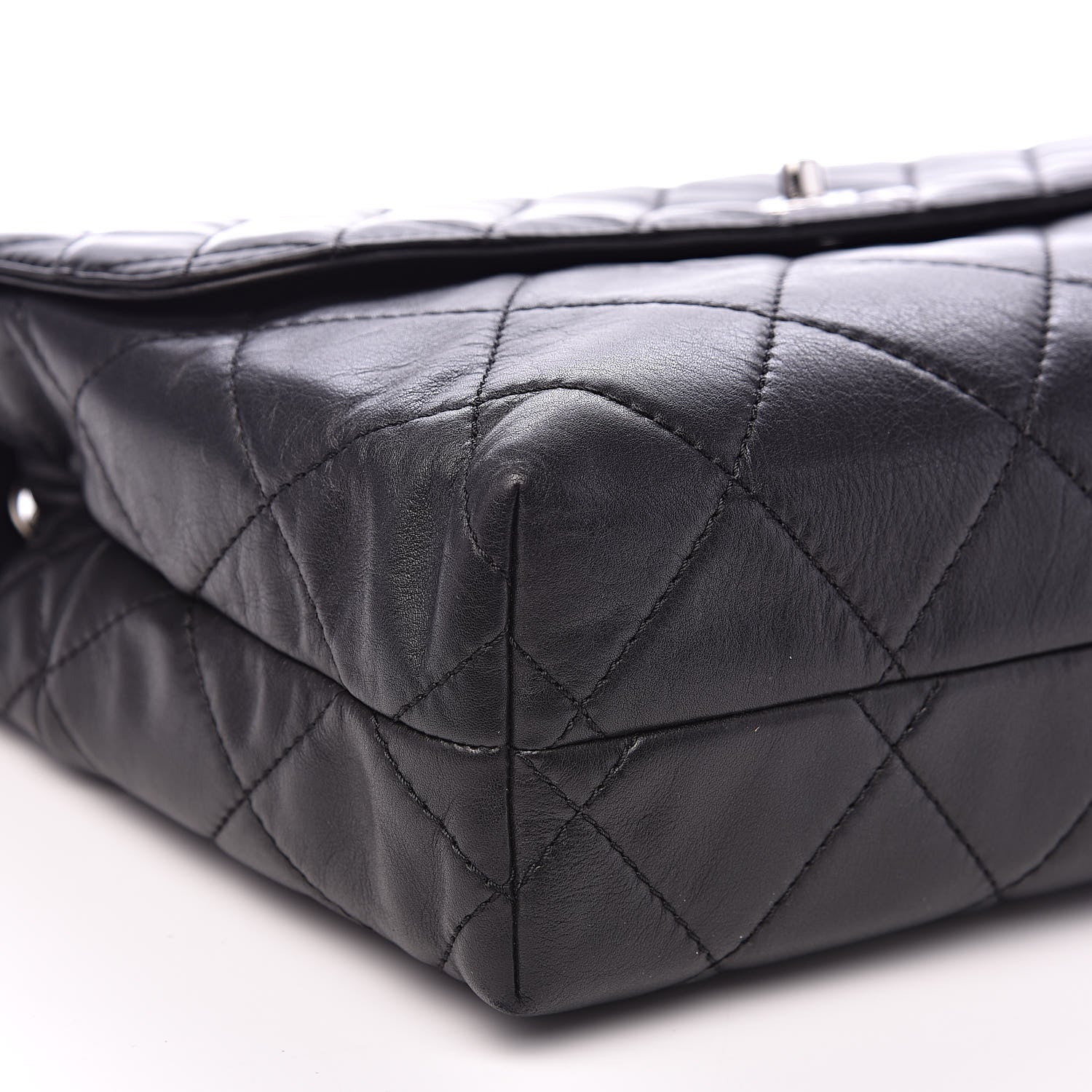 Chanel Calfskin Quilted In The Business Flap Bag Black 8 of 16