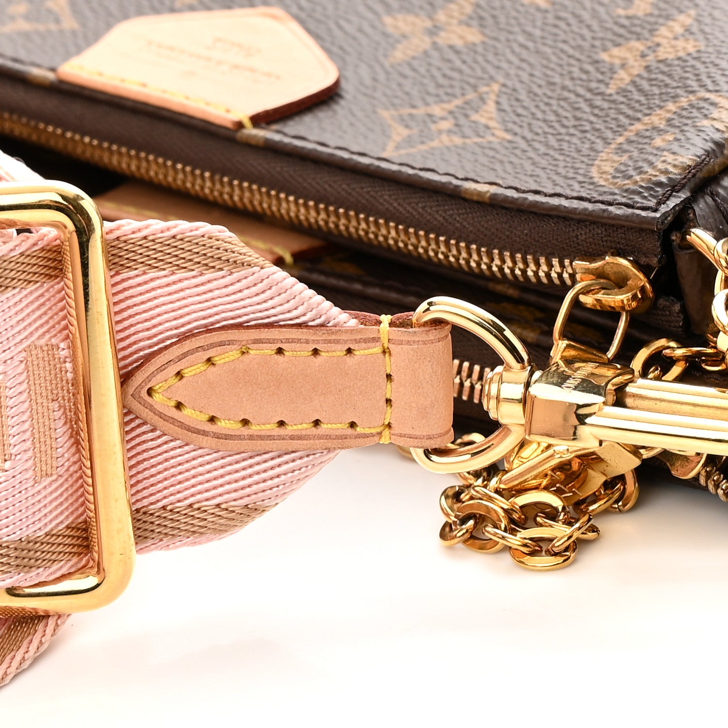 Louis Vuitton Monogram Multi Pochette Accessories Rose Clair 13 of 16