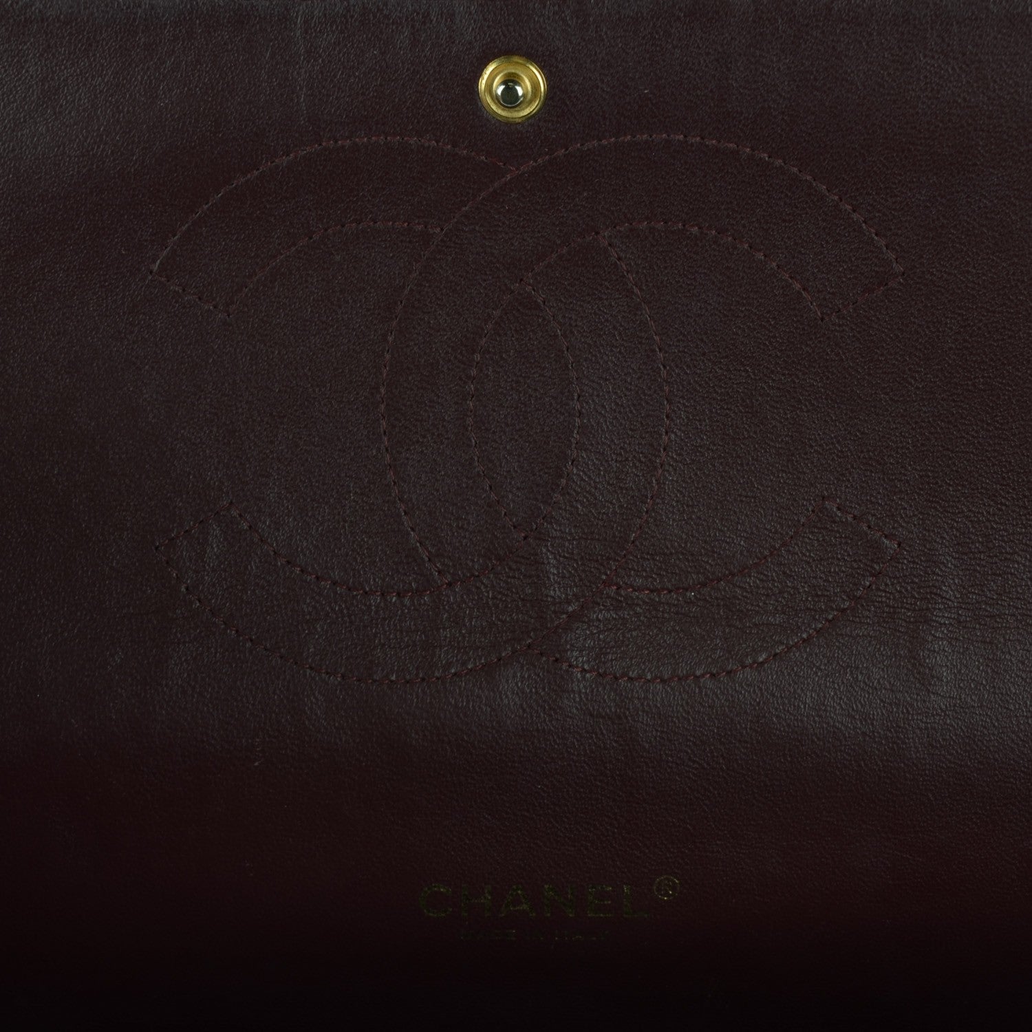Chanel Lambskin Quilted Maxi Double Flap Black 7 of 9