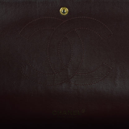 Chanel Lambskin Quilted Maxi Double Flap Black 7 of 9